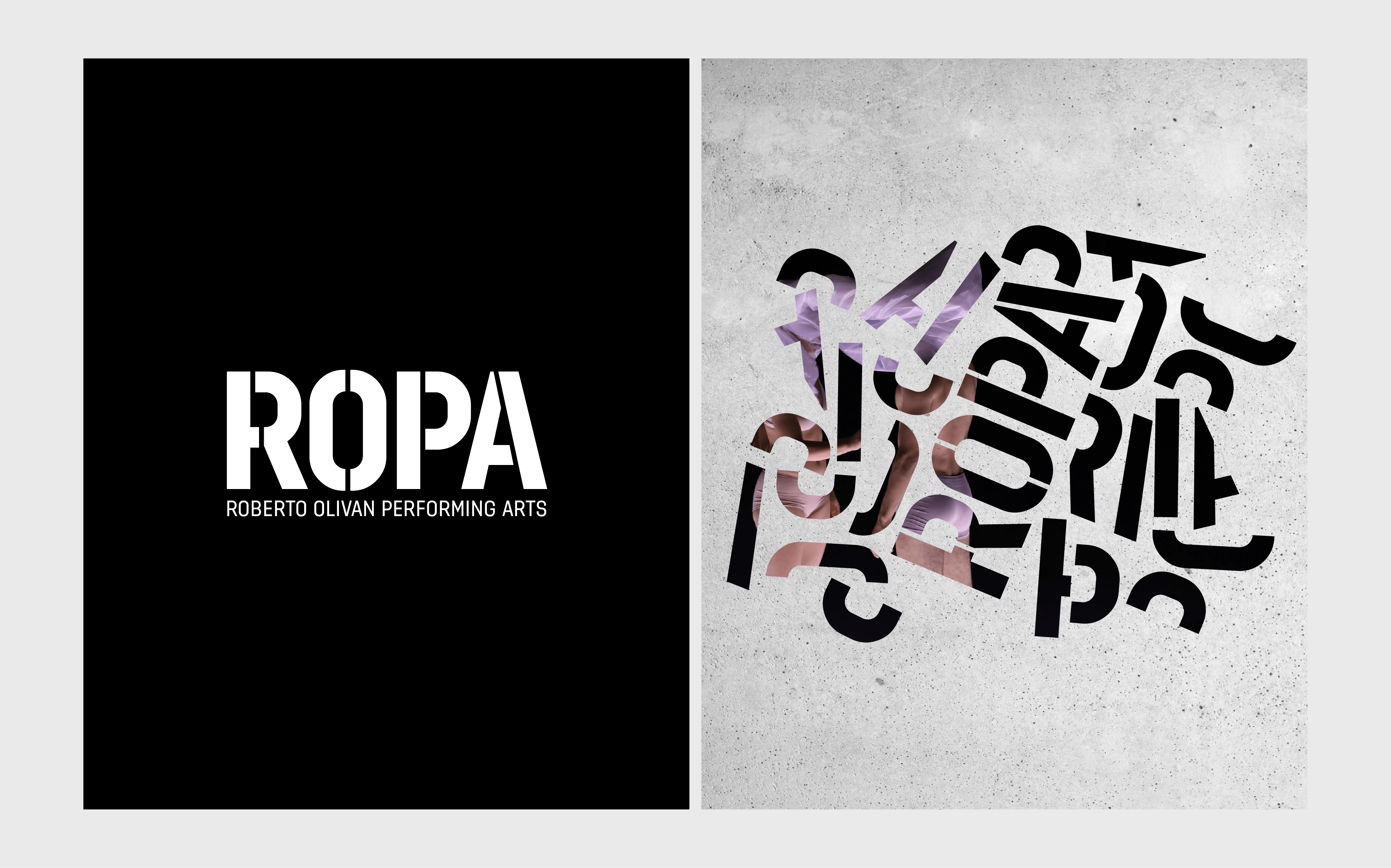 Ejemplo de marca gráfica e identidad visual ROPA